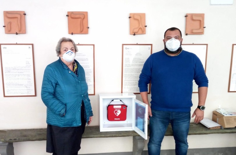 Alla Comunità Ebraica di Casale un defibrillatore al servizio di tutta la città